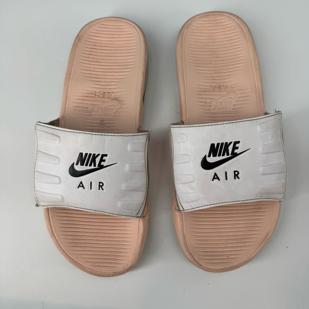 Nike air max slides pink slippers 9